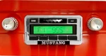 1964 1966 Mustang Stereo Radio Am/fm Aux Port Custom Autosound CAM-MS-USA-230. Fixed Price $224.00.