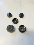 Nos Mopar Radio Knobs 78 79 80 81 82 83 84 85 86 Chrysler Dodge Plymouth Black. Fixed Price $25.00.