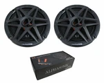 Alphasonik ABM80 8" 1600W Mid Range Speakers 4 Ohm Pro Car Audio. Fixed Price $59.95.