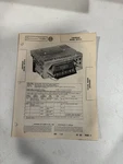 1950'S Sams Photofact Chevrolet Radio Model 987573. Fixed Price $6.99.