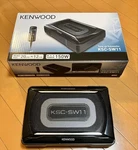 Kenwood KSC-SW11 Compact Powered Subwoofer 150W W/remote Full Set Tested Japan. Fixed Price $189.99.