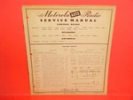 1942-1951 Gm Motorola Radio Control Heads/speakers/antennas Parts Service Manual. Fixed Price $21.99.