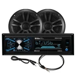 Boss Audio Marine Stereo & 6.5" Speaker Kit - Black MCBK634B.6.... Fixed Price $108.42.