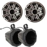 Kicker 45BKM84L Oem 8" Led Speakers Ssv US2-C8U-175 Pods 1.75" Clamps. Fixed Price $579.99.