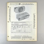Automatic C-300 Automobile Radio Receiver Sams Photofact Service Manual 324-4. Fixed Price $9.95.
