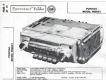 1958 Pontiac 988822 Car Radio Photofact Service Manual Catalina Star Chief Gm. Fixed Price $11.04.