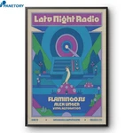 Late Night Radio Mishawaka Amphitheatre Bellvue Co Jun 12 2026 Poster. Fixed Price $24.79.