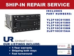 Repair Service: 1998-2005 Ford EXPLORER/EXPEDITION/F-150 Am/fm/cd Radios. Fixed Price $225.00.