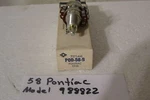 1958 Pontiac Radio Volume Control Nos For Model 988822. Fixed Price $25.00.