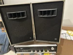 Vintage Rhapsody Solid State 8 Track Stereo Tape Player Model RY-350 W/ Speakers. Fixed Price $65.00.