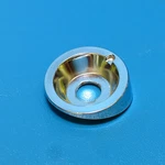 Nos Gm Chrome Radio Knob Bezel Escutcheon 1963 Pontiac Lemans. Fixed Price $29.50.