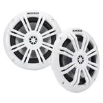 Kicker 49KM604W 6.5" 150W Max Power Ohm White Coaxial Marine Speakers (pair). Fixed Price $109.99.