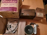 1948 Tucker Auto Radio 102954 Car W/ Head Nib Original Receipt Model 708T6. Fixed Price $1599.99.