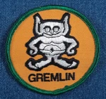 Nos 70S Vintage Amc Gremlin 3" Patch American Motors Corp. Authenic Original. Fixed Price $9.99.