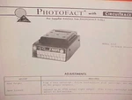 1973 Craig Car Auto 8-TRACK Stereo Tape Player Service Shop Manual Model 3130. Fixed Price $20.99.