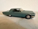 Vintage 1965 Ford Tbird, Blue, Dealer Promo Car, Model NT-11 Am Radio, Philco. Fixed Price $125.00.