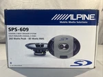 Alpine SPS-609 Type Speakers Coaxial Three-way. Fixed Price $129.99.
