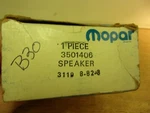 New Mopar 3501406 Speaker *free Shipping*. Fixed Price $124.99.
