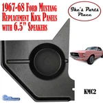 Custom Autosound KMC2 1967-1968 Ford Mustang Kick Panels & 6.5" Speakers. Fixed Price $174.95.