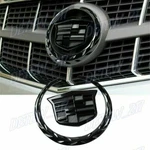New For Cadillac Front Grille 6" Emblem Hood Badge Black Symbol Ornament 1PCS. Fixed Price $21.89.