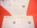 1951 1952 1953 1954 Packard Caribbean United Motors Delco Radio Service Manual. Fixed Price $20.99.