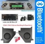 1960-1963 Ford Falcon Ht & Ranchero Bluetooth Radio + Kick Panels Stereo 630-BT. Fixed Price $619.00.