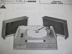 Phonola 3104A Phonograph Photofact. Fixed Price $6.00.
