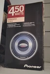 Pioneer TS-W12C 12IN Single Voice Coil Car Subwoofer 450W Non-enclosed. Fixed Price $75.00.