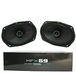 Deaf Bonce Machete MFX-69 Pair Of 6X9 150 Watts Max 4 Ohm Coaxial Speakers. Fixed Price $59.90.