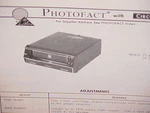 1975 Cartape 8-TRACK Stereo Player Service Manual CT-8030A X-8030A. Fixed Price $20.99.