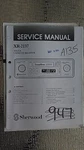 Sherwood XR-2137 Service Manual Original Book Stereo Car Radio Tape Deck Player. Fixed Price $19.98.