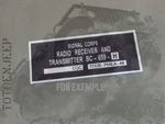 Plate Radio BC659 H2 Alu Jeep Willys Scr 610 Gi Us WW2. Fixed Price $18.55.