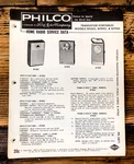 Philco Ford NT602 NT802 NT900 Radio Service Manual *original*. Fixed Price $14.97.