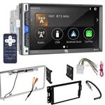 Dual XDCPA10BT Apple Carplay Stereo Am/fm Radio For 2005-2013 Chevy Corvette. Fixed Price $131.99.