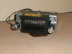 Vintage Ford Philco Am Car Radio Push Button Aeronutronic Model 1960S Untested. Fixed Price $24.99.