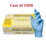 Great Blue Nitrile Industrial Gloves (case Of 1000) By Top. Fixed Price $65.97.
