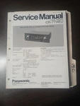 Panasonic Cr 7714 Eu Service Manual Original Repair Book Radio. Fixed Price $49.99.