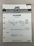 Jvc CH-X470RF Original Schematics Free Shipping. Fixed Price $10.00.
