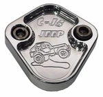 Fuel Pump Block Off Plate Fits Jeep CJ5 CJ7 Amc 258 Cnc Aluminum Usa F111. Fixed Price $58.99.