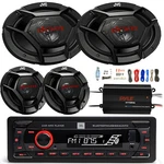 Jbl CELEBRITY100 In-dash Radio, Amp W/kit, 2X 6X9" Speakers, 6.5". Fixed Price $232.99.