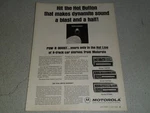 1976 Motorola TM316S TM416S TF756S 8-TRACK Stereo Article / Ad. Fixed Price $8.36.