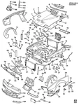 1982-1992 Firebird Trans Am Fender Radiator Support Brace 10193254 Oem. Fixed Price $19.92.