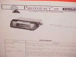 1973 Panasonic Car Auto 8-TRACK Stereo Tape Player Service Manual Model CX-601EU. Fixed Price $20.99.