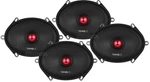 Pack DS18 PRO-X57.4BM 5X7 4-OHM Mid-range Loudspeaker Aluminum Bullet Speakers. Fixed Price $215.57.