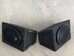Pair Of Blaupunkt Procomponents PCXT693 10 Speakers With Box Enclosure. Fixed Price $150.00.