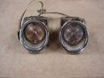 1965 Oldsmobile 442 Cutlass F85 Front Parking/signal Lights Pair & Brackets Gm. Fixed Price $172.00.