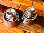 1957-1958-1959 Chrysler Radio Knobs Mopar 57-58-59 Windsor New Yorker Imperial. Fixed Price $65.00.