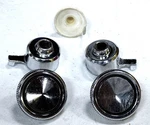 1967-1968 Mustang Cougar Radio Knob Set Non-console Excellent Condition. Fixed Price $85.00.