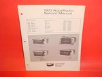 1972 Ford Mustang Thunderbird Lincoln Mercury Bendix Am-fm Radio Service Manual. Fixed Price $39.99.