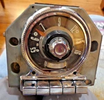1955 Ford 5MF 8 Tube Radio Working W/nos Bezel-used Capacitors. Fixed Price $250.00.